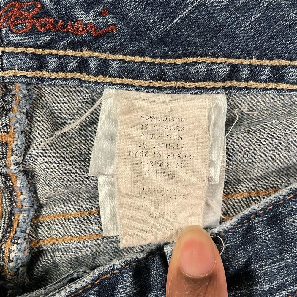 Vintage Eddie Bauer Denim Womens Size 12 Medium Mom Western 90s Y2K Jean 32x30 - Picture 7 of 15